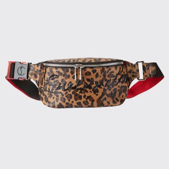 Christian Louboutin Handbags - NWT Christian Louboutin Marie Jane Leopard Print Belt Bag